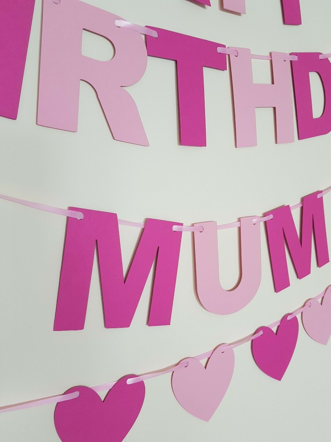 Mum/Mummy Birthday Bunting, Banners