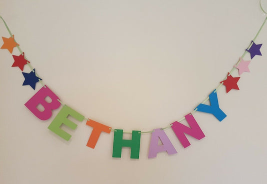 Room Name Bunting, Banner