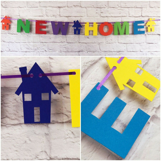 New Home Bunting, Banner