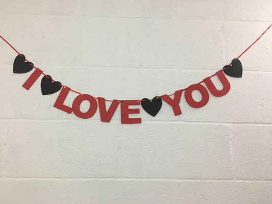 Valentines Day Bunting, Banner