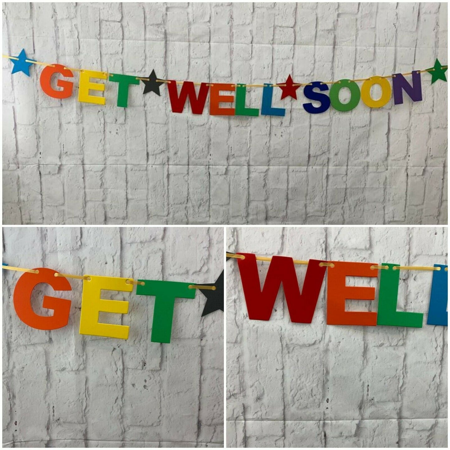 Get Well Soon Bunting, Banner