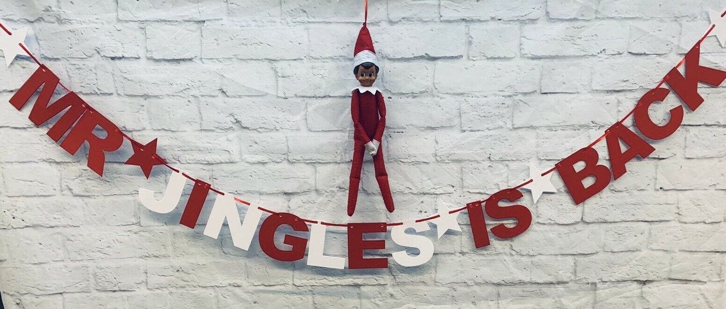 Christmas & Elf OnThe Shelf Bunting, Banners
