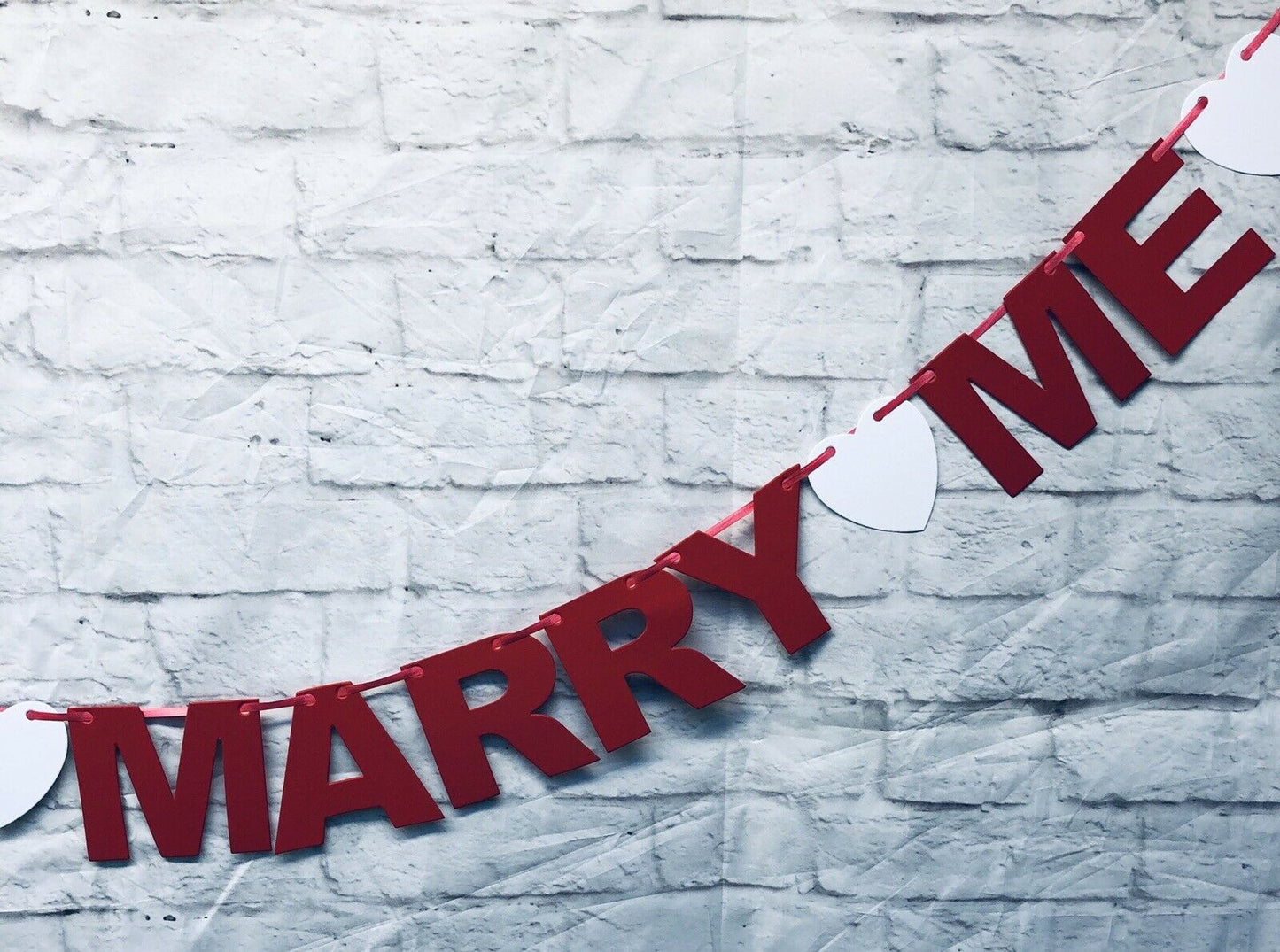 Proposal Wedding Engagement Bunting, Banner