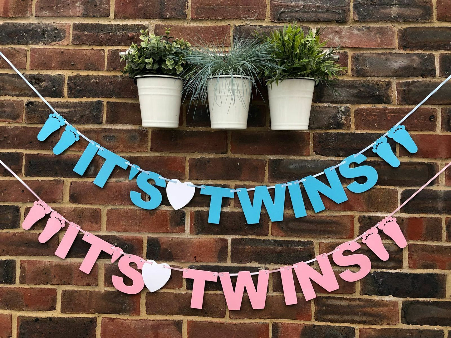It's Twins Bunting/Banner