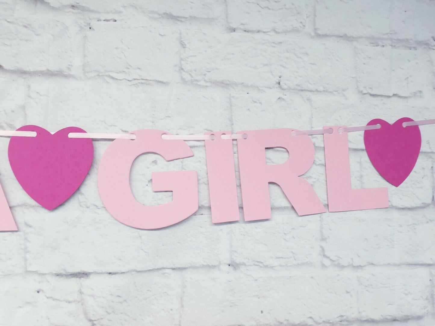 It's A Girl Bunting, Banner