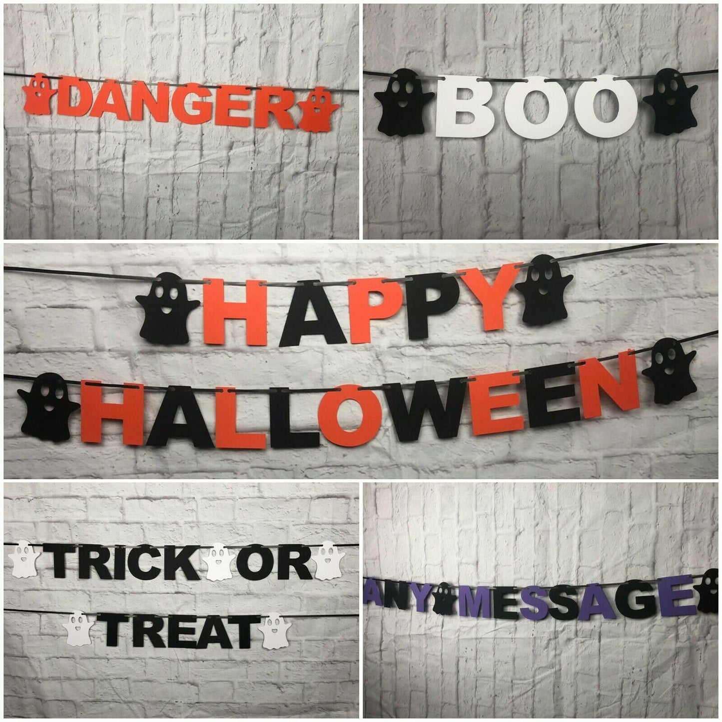 Halloween Bunting, Banner