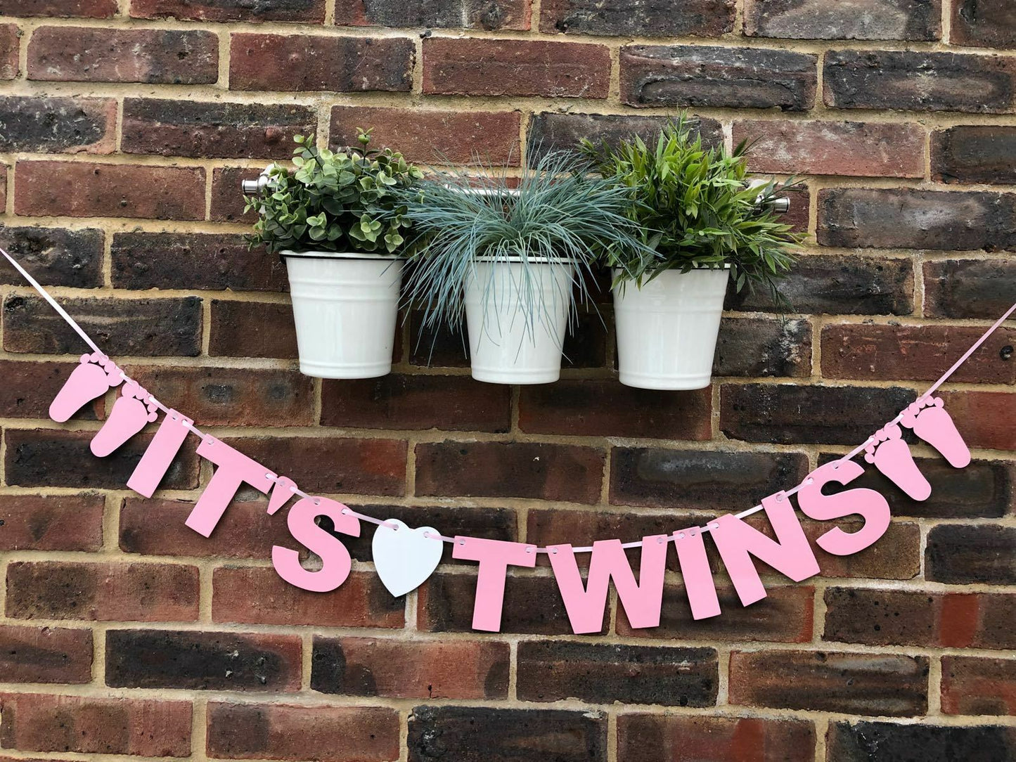 It's Twins Bunting/Banner